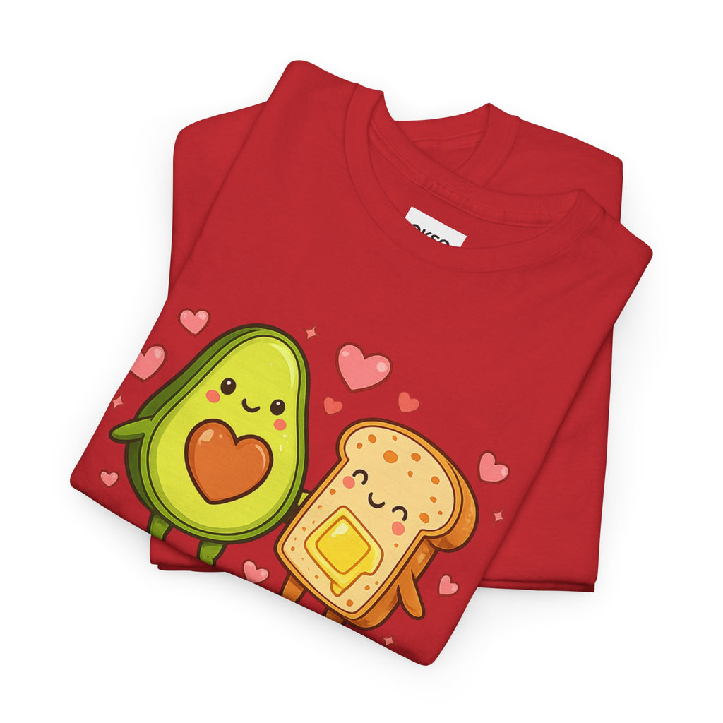 Avo-Crush On You T-Shirt — Cute Avocado & Toast Valentine Tee