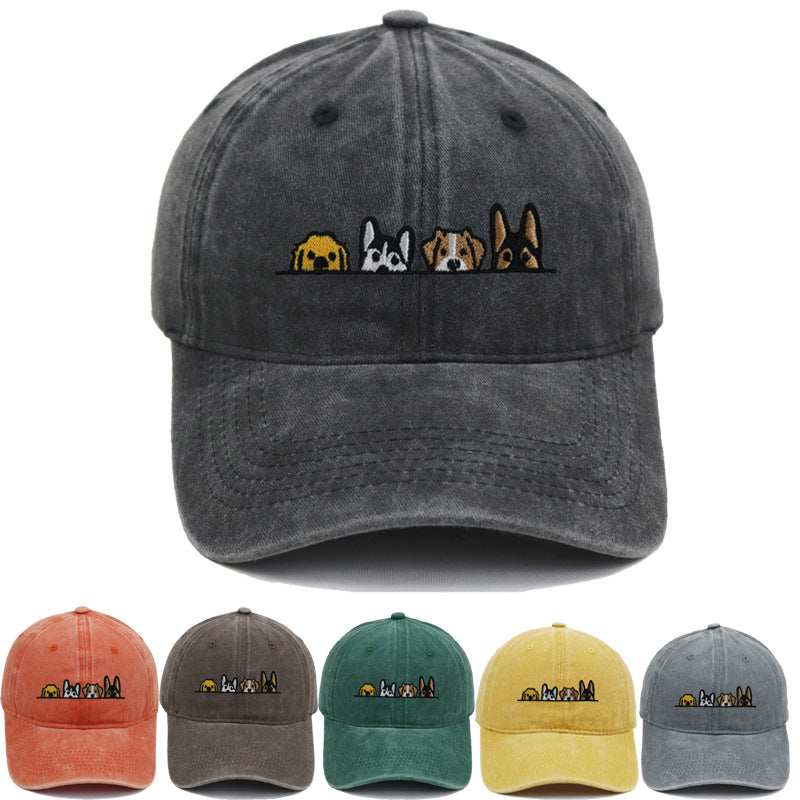 Washed sun hats for spring and summer