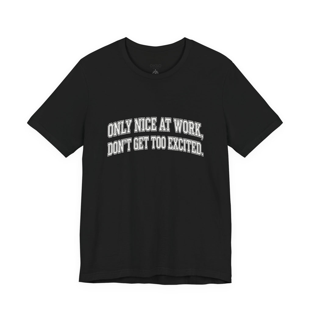 Only Nice at Work T-Shirt