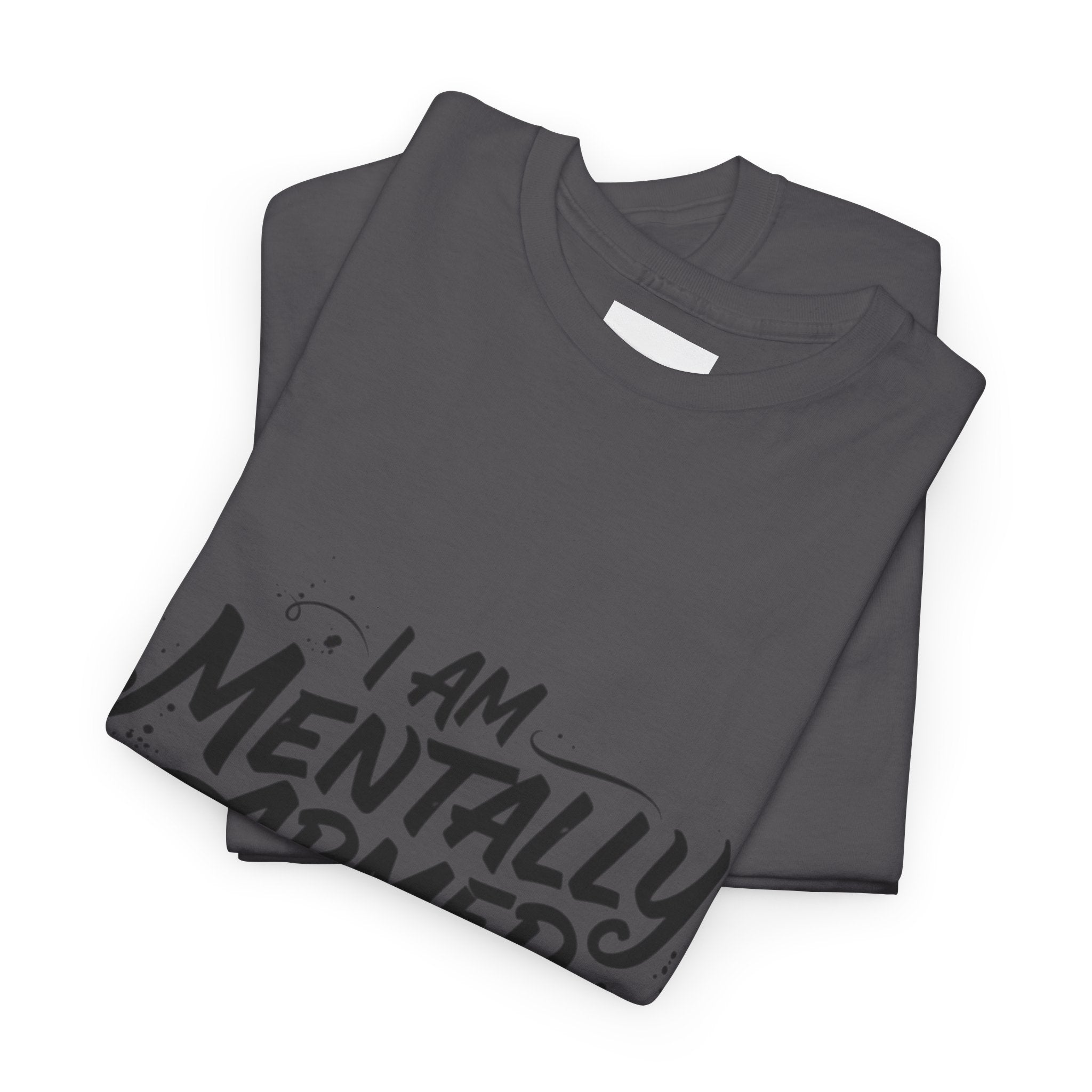 Mentally Armed T-Shirt — "I Am Mentally Armed, Pick a Side" Graphic Tee
