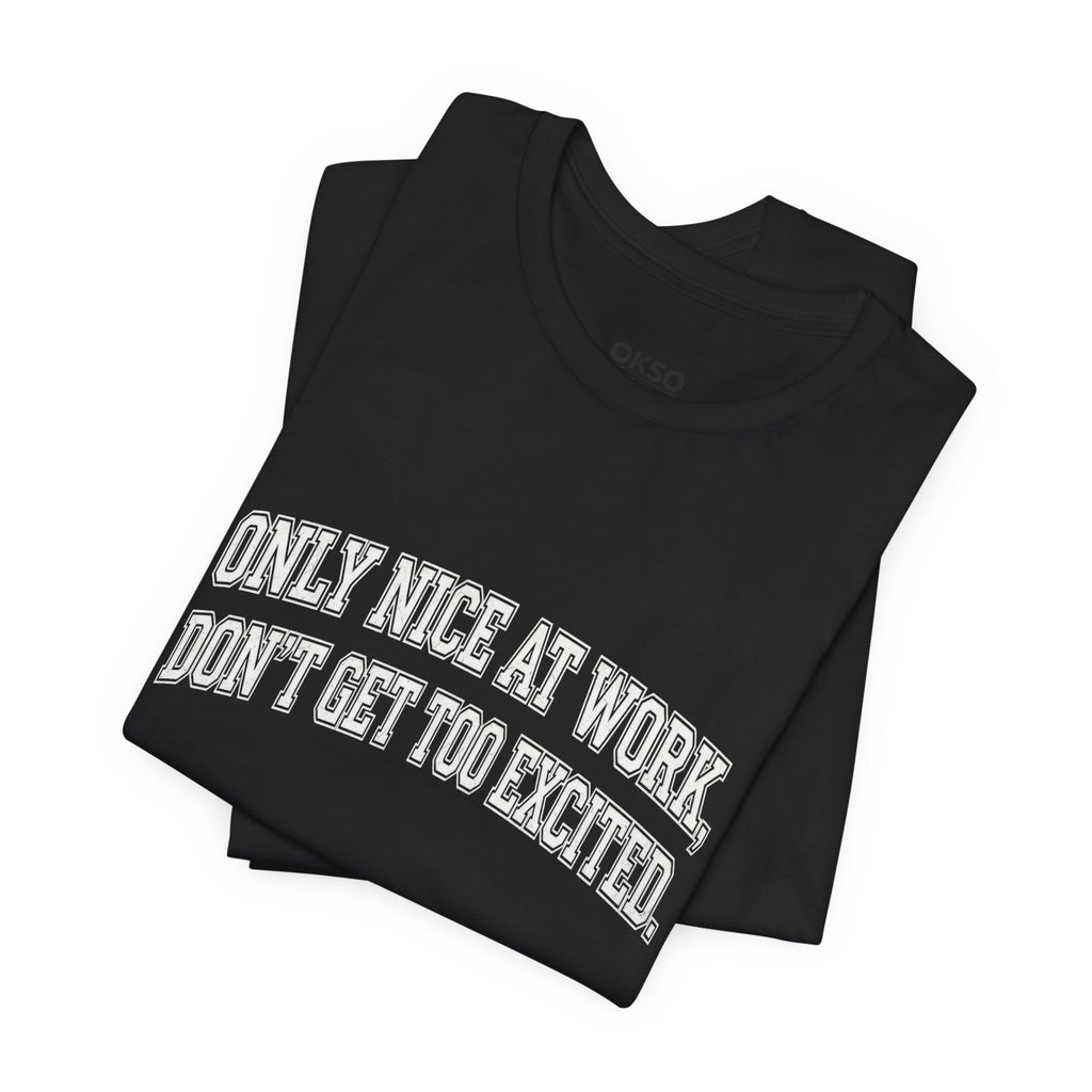 Only Nice at Work T-Shirt