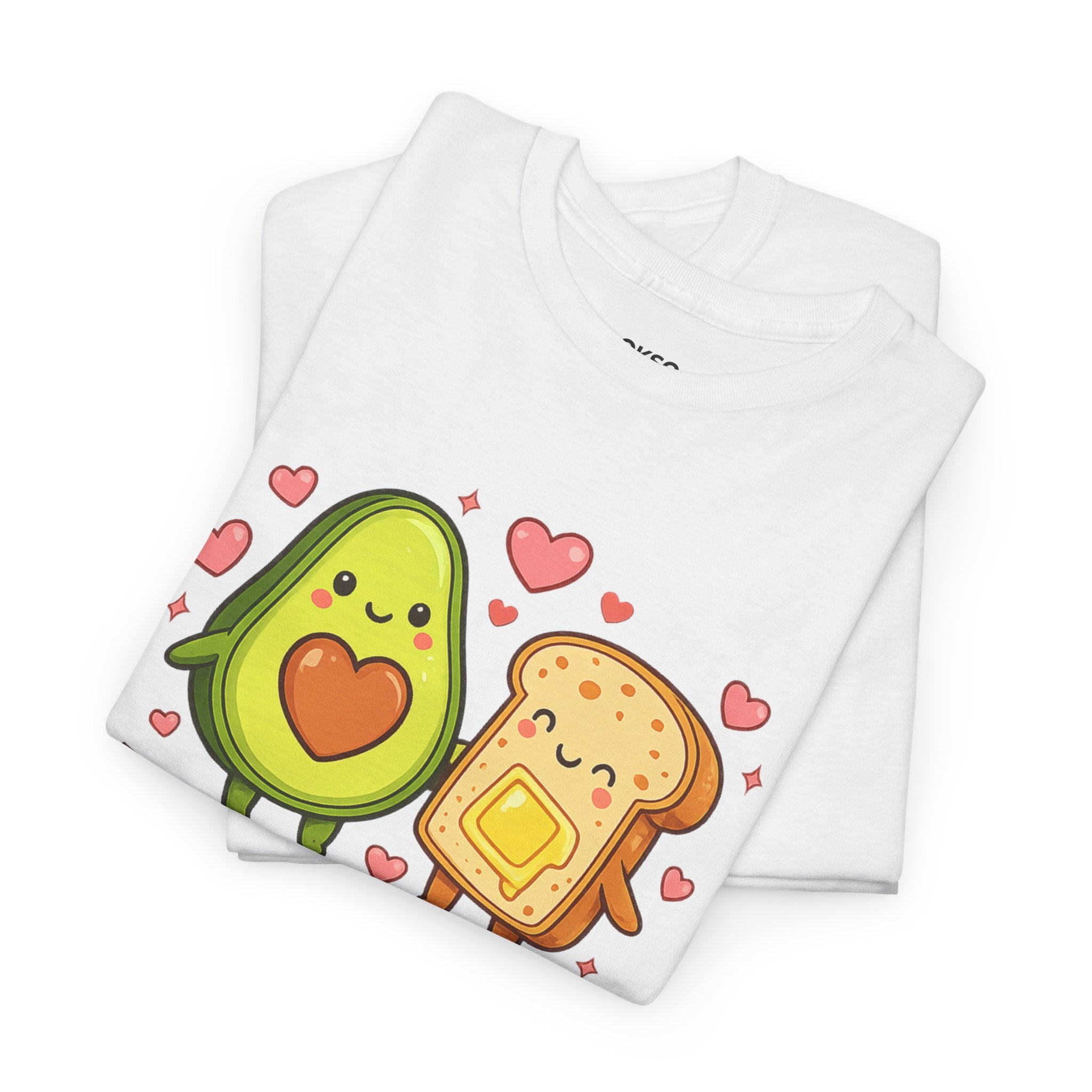 Avo-Crush On You T-Shirt — Cute Avocado & Toast Valentine Tee