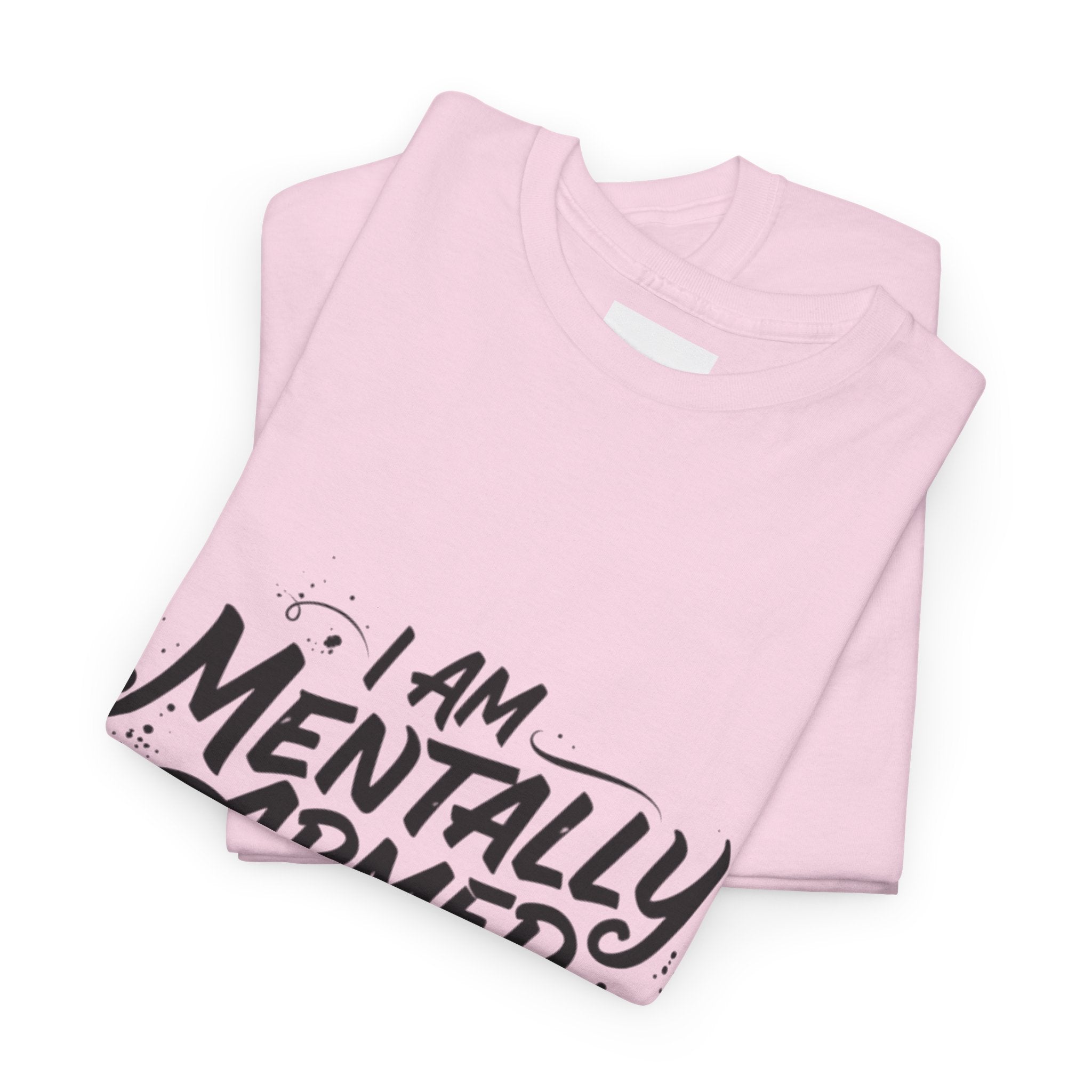Mentally Armed T-Shirt — "I Am Mentally Armed, Pick a Side" Graphic Tee