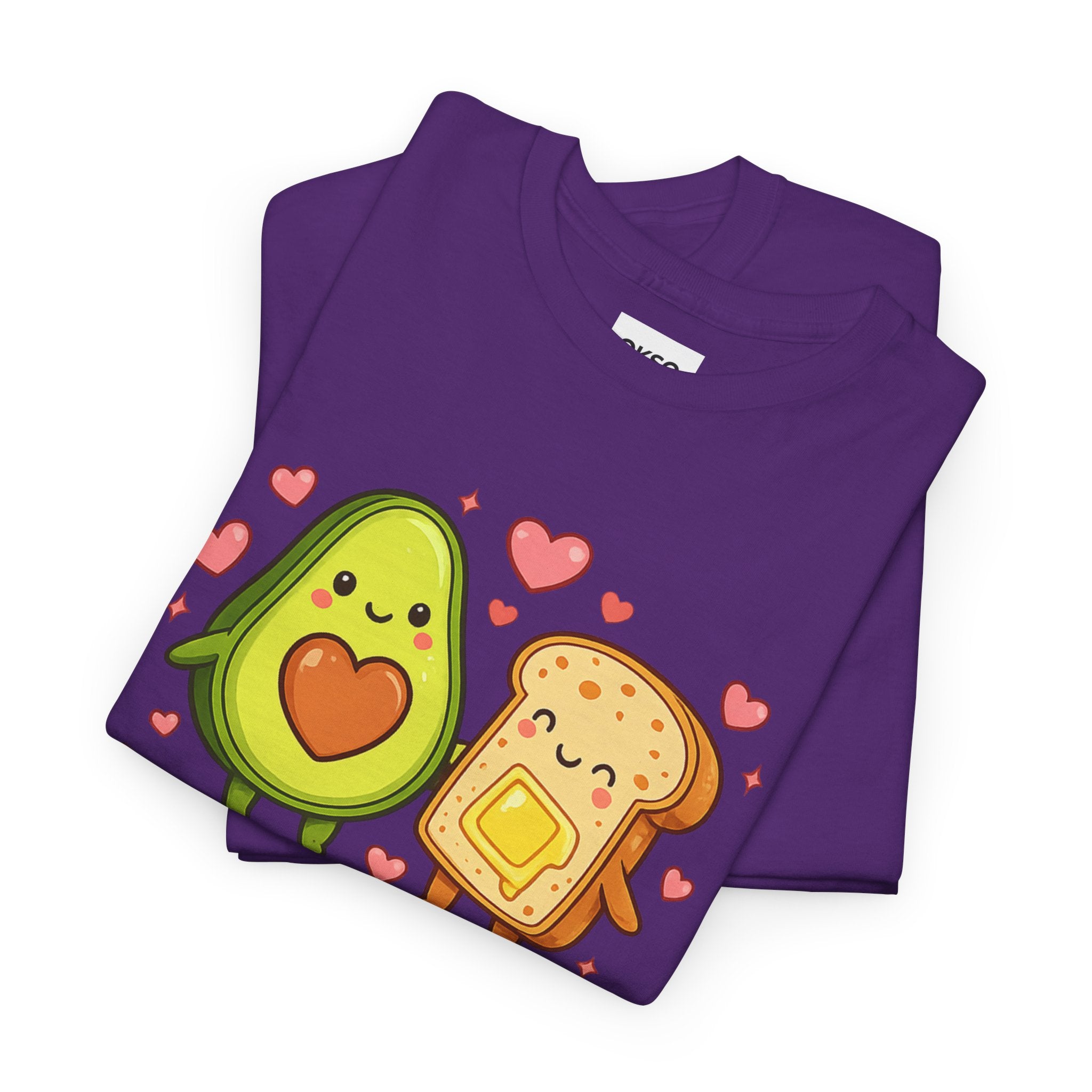 Avo-Crush On You T-Shirt — Cute Avocado & Toast Valentine Tee