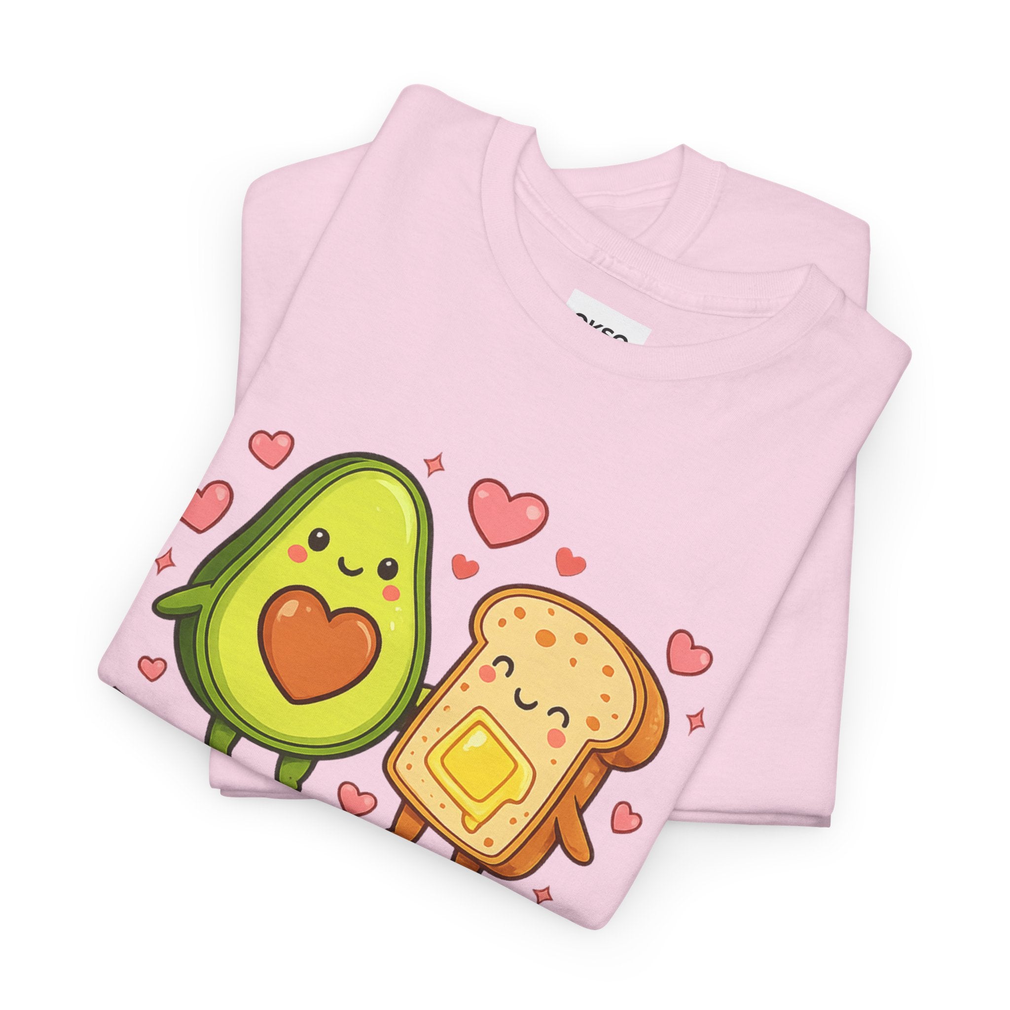 Avo-Crush On You T-Shirt — Cute Avocado & Toast Valentine Tee