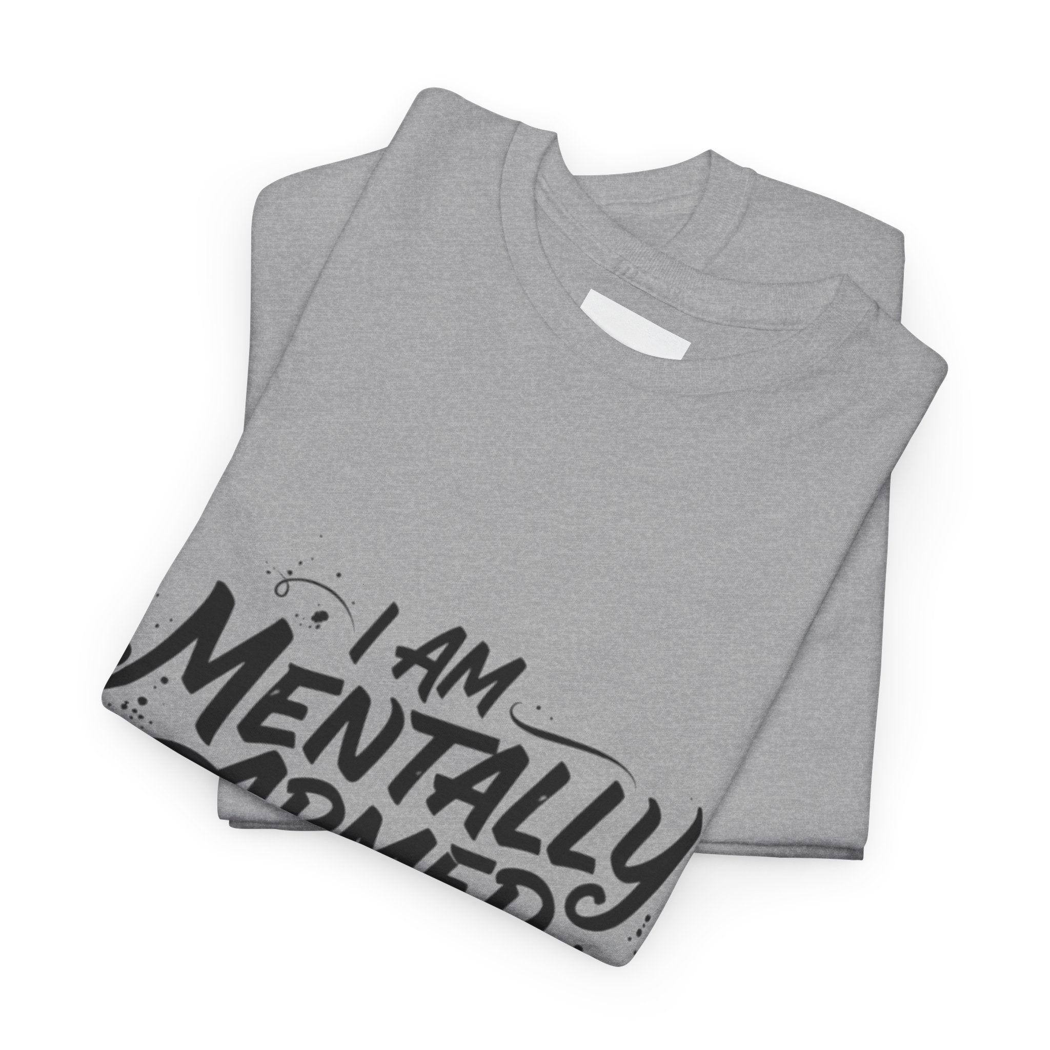 Mentally Armed T-Shirt — "I Am Mentally Armed, Pick a Side" Graphic Tee