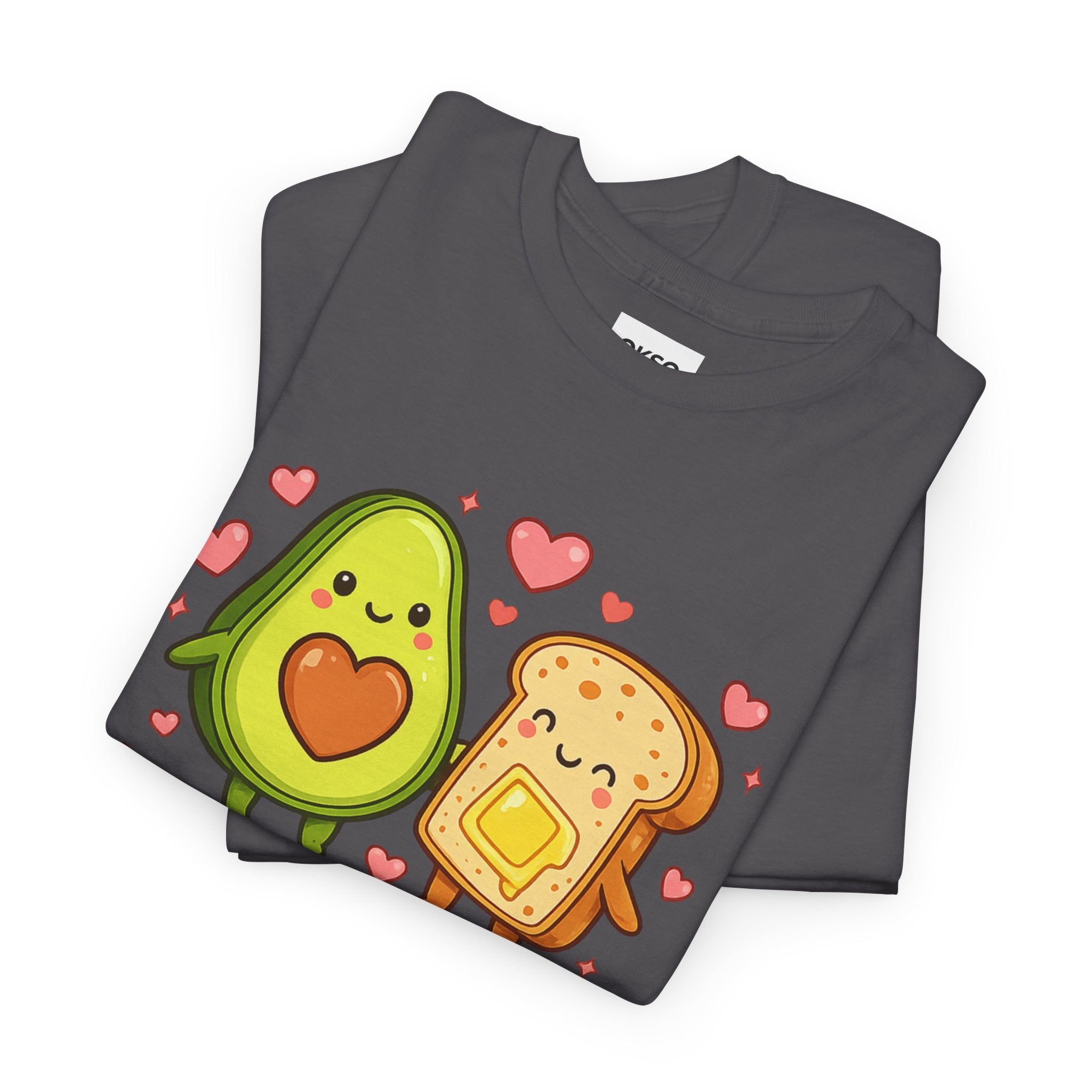 Avo-Crush On You T-Shirt — Cute Avocado & Toast Valentine Tee