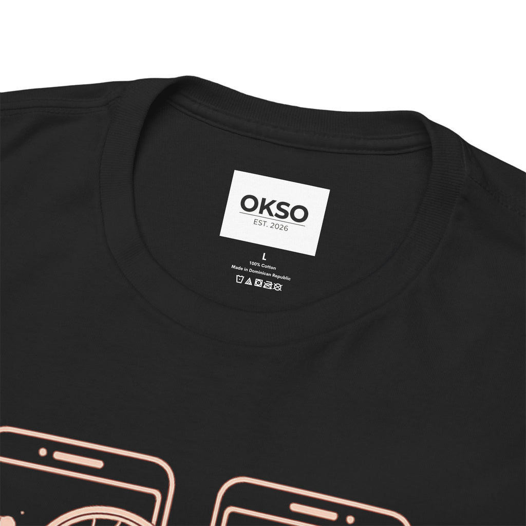 Tech Love T‑Shirt — Heartphone Graphic Tee (Valentine’s Day Gift)