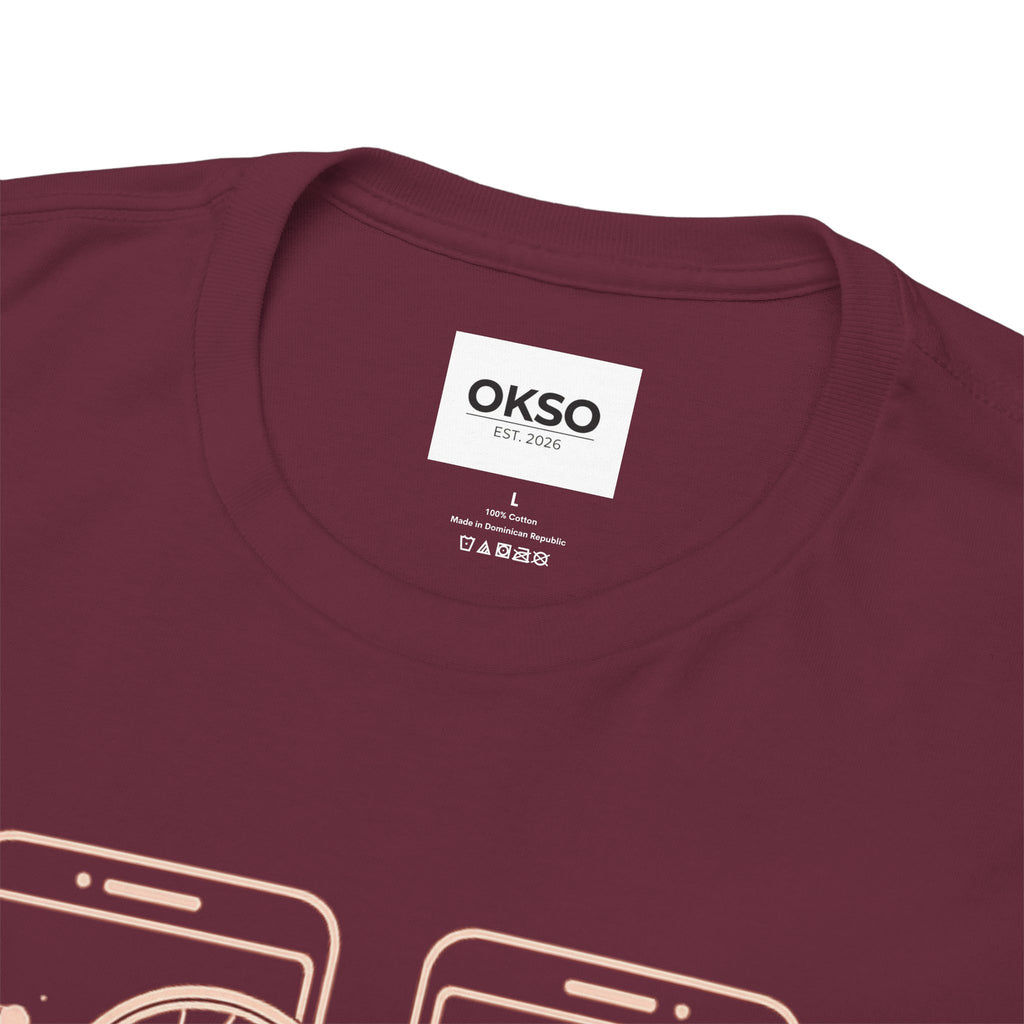 Tech Love T‑Shirt — Heartphone Graphic Tee (Valentine’s Day Gift)