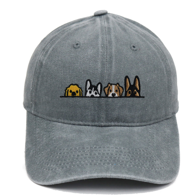 Washed sun hats for spring and summer