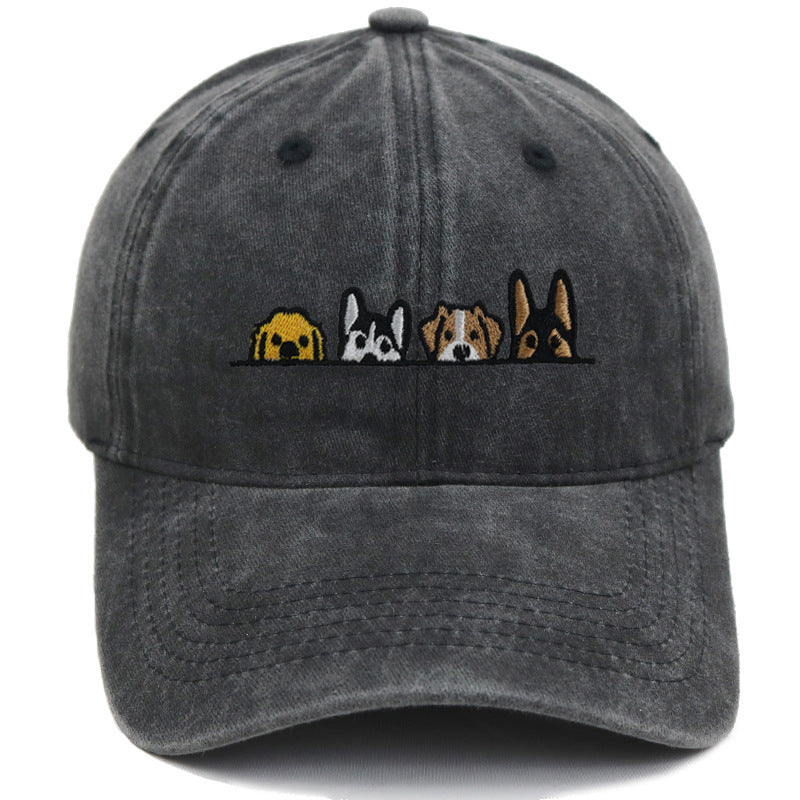 Washed sun hats for spring and summer