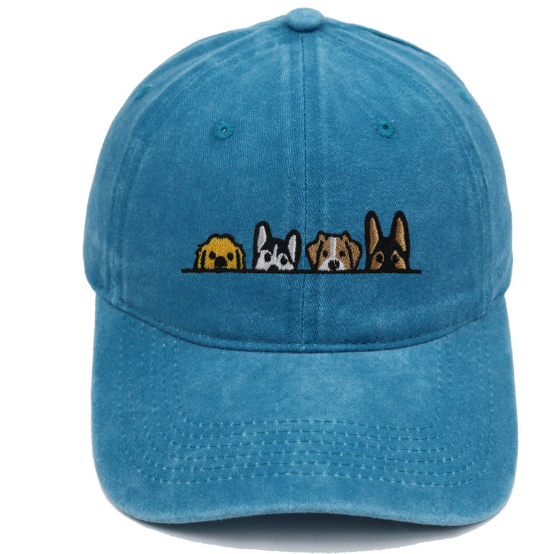 Washed sun hats for spring and summer