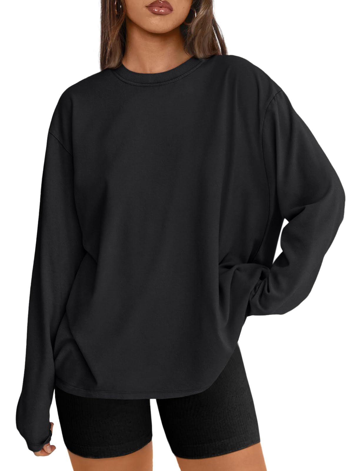 Oversized Long-Sleeve T-Shirt