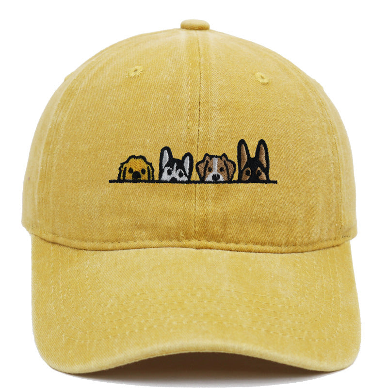 Washed sun hats for spring and summer