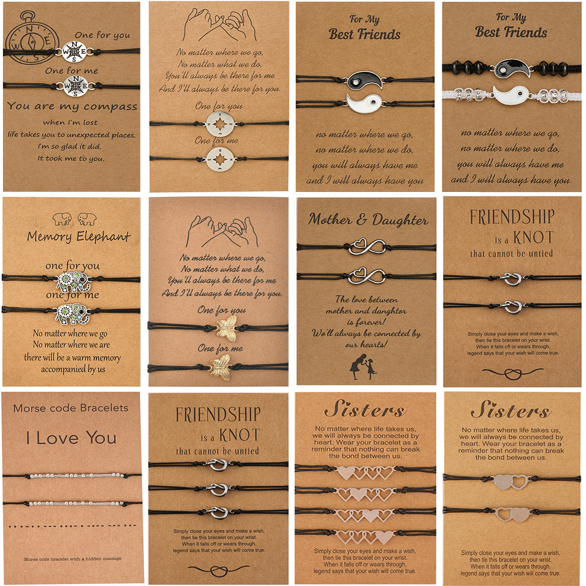 Bracelet For Couples- Lovers, friends, family