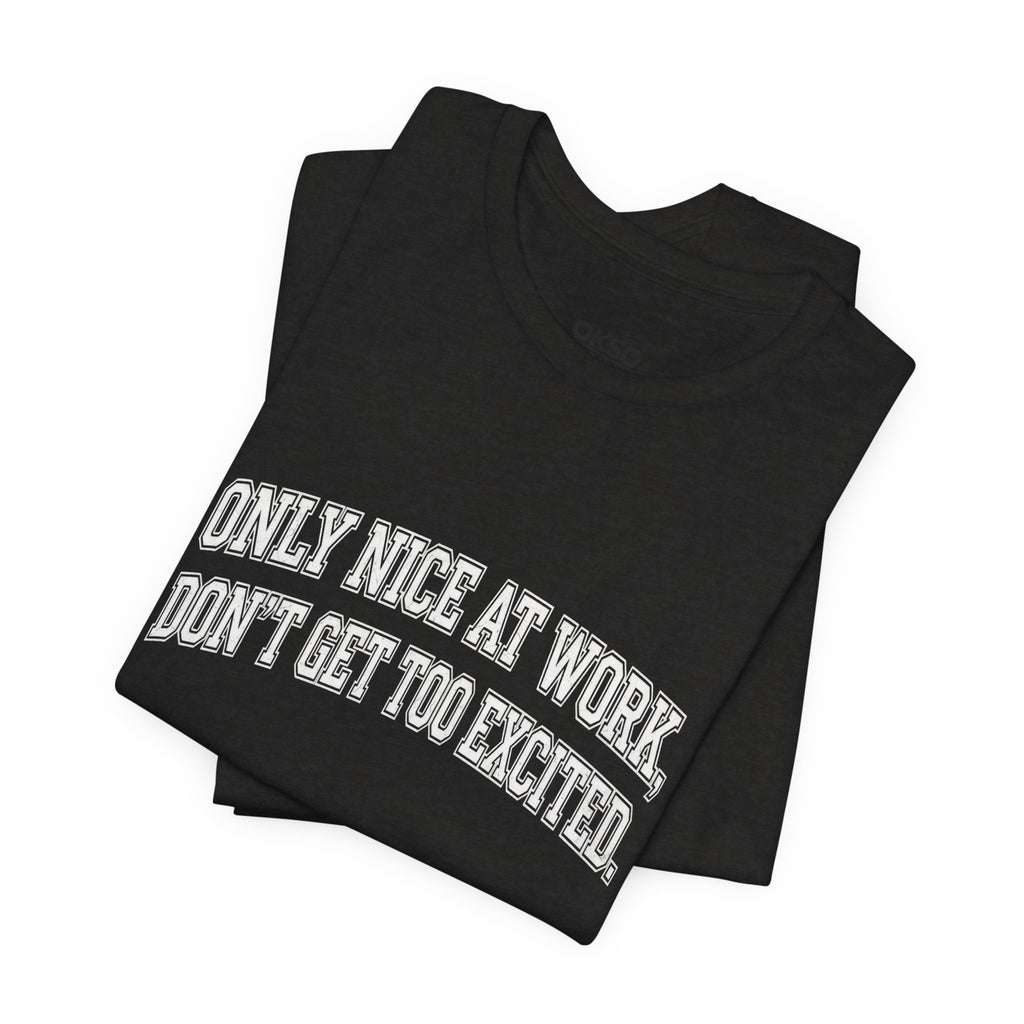 Only Nice at Work T-Shirt