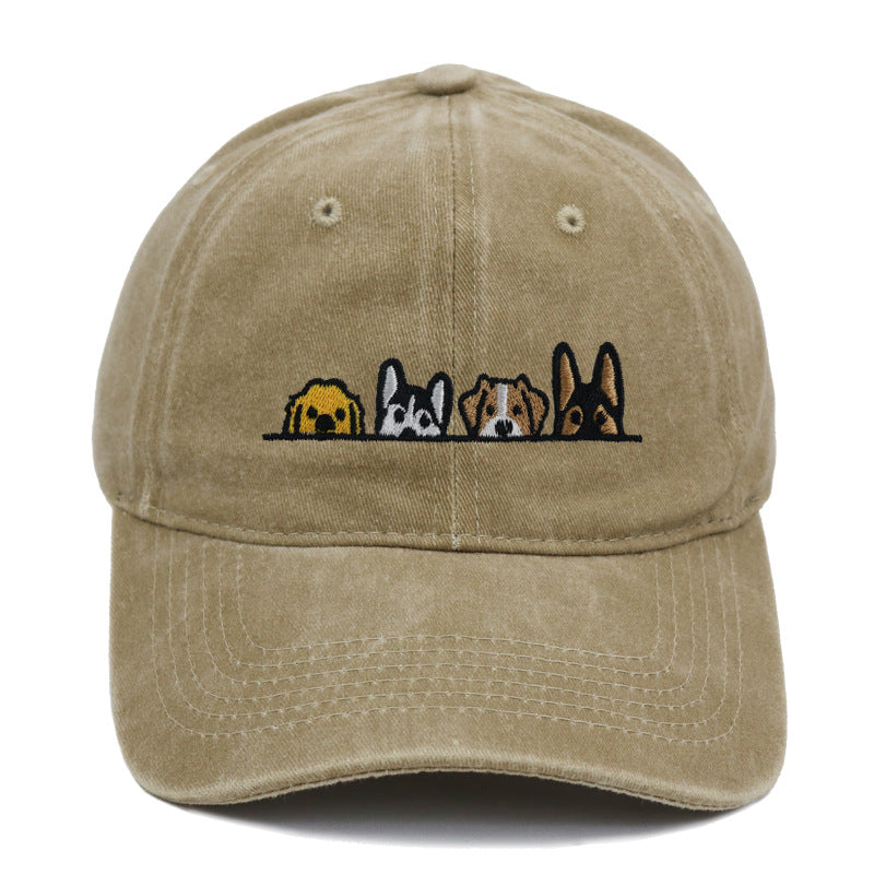 Washed sun hats for spring and summer