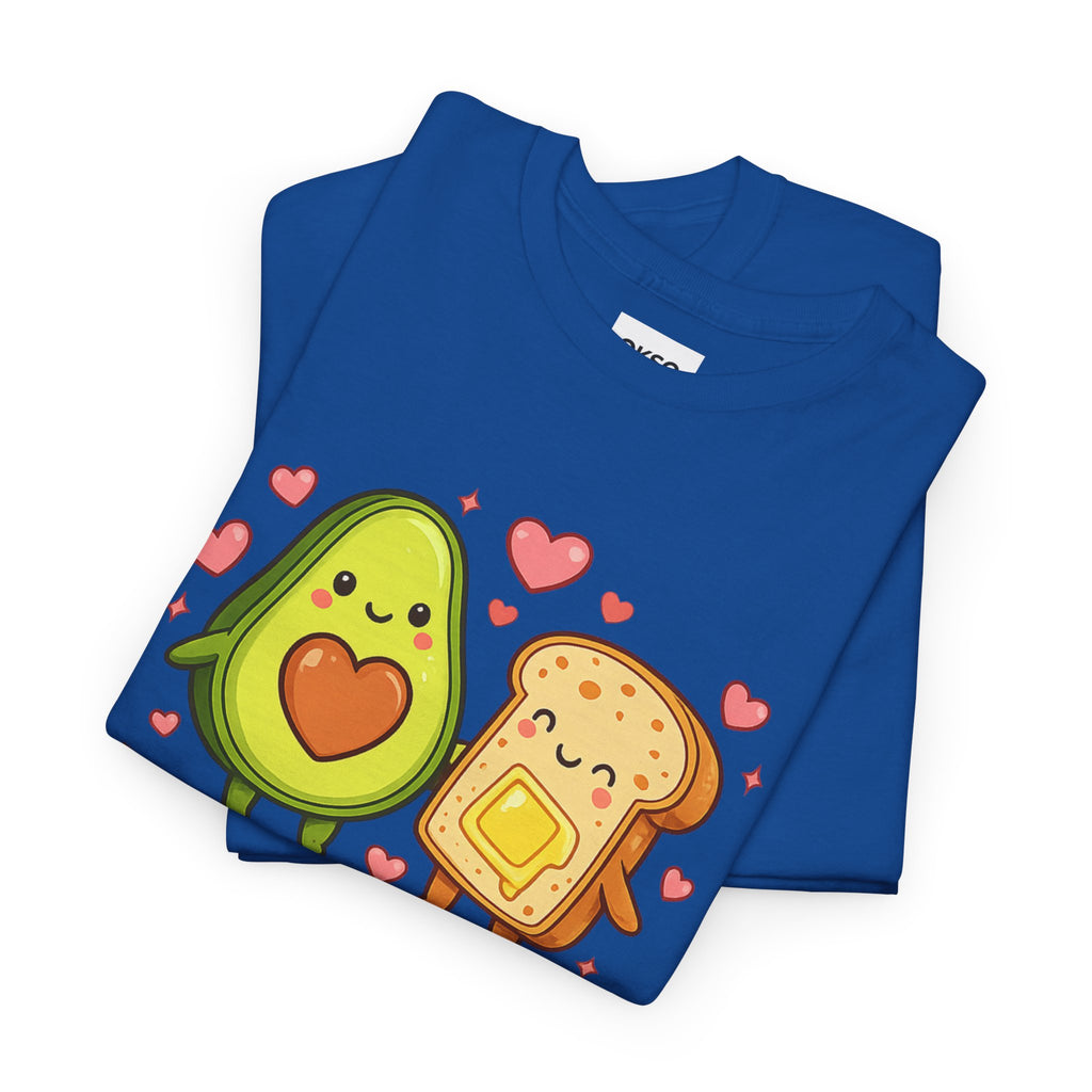 Avo-Crush On You T-Shirt — Cute Avocado & Toast Valentine Tee