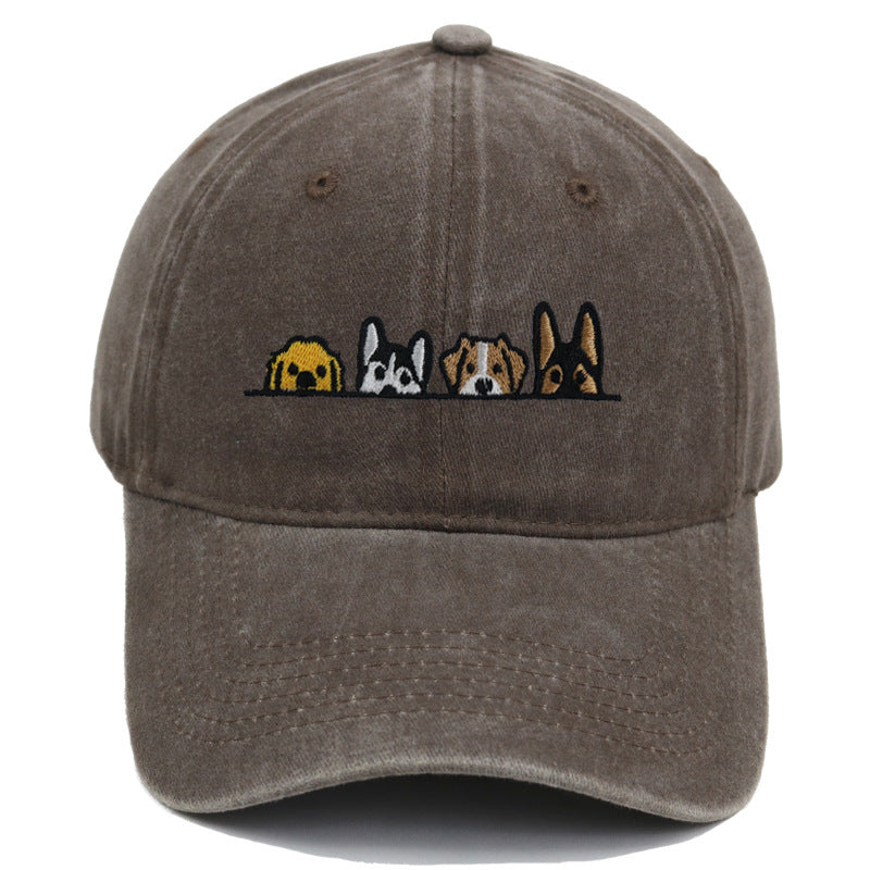 Washed sun hats for spring and summer