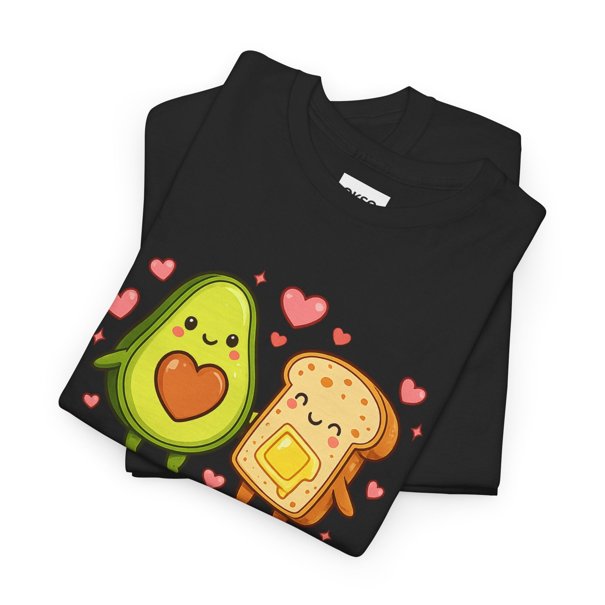 Avo-Crush On You T-Shirt — Cute Avocado & Toast Valentine Tee