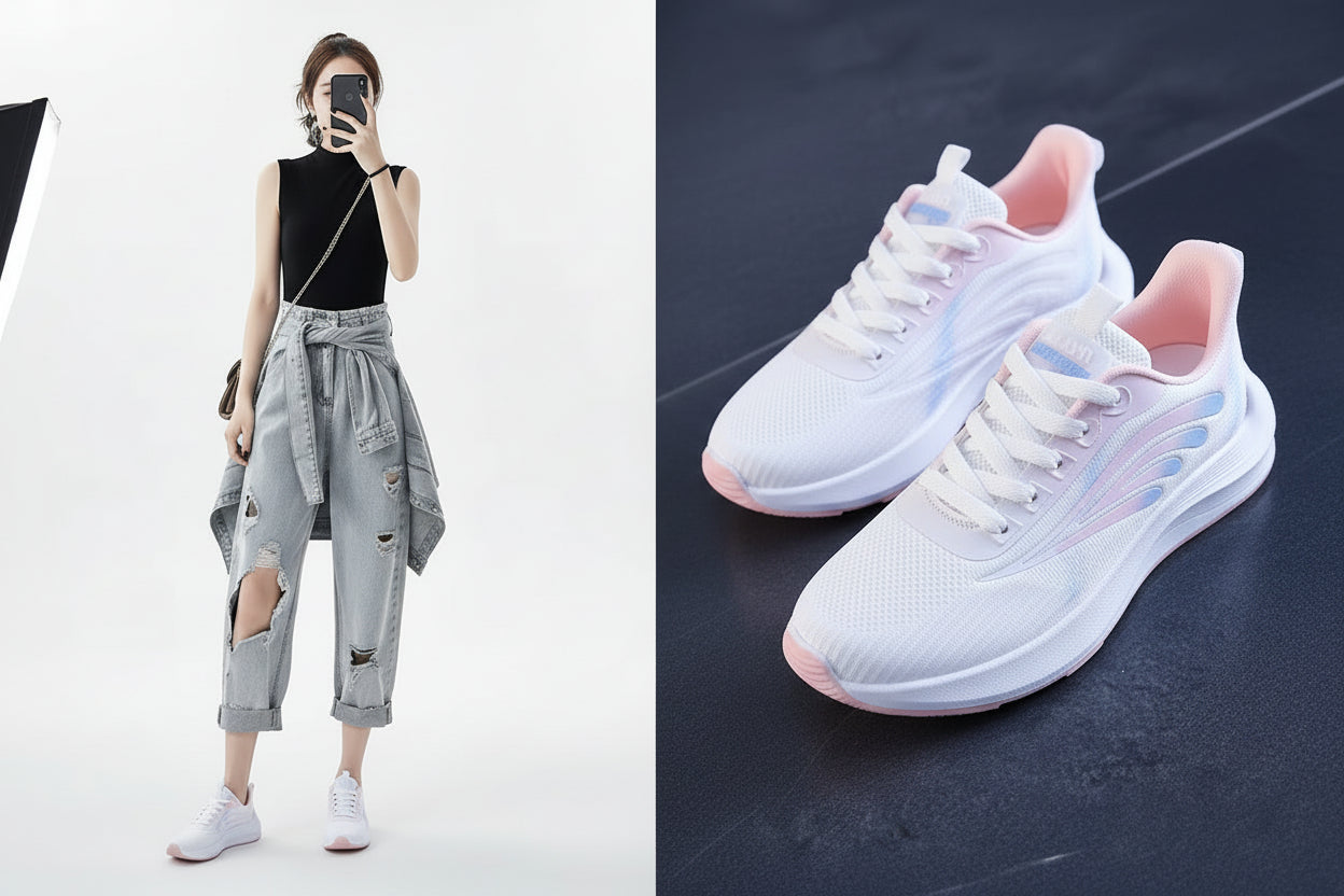 Casual Mesh Sneakers for Women
