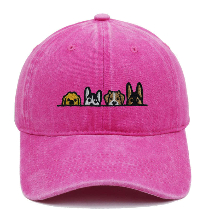 Washed sun hats for spring and summer