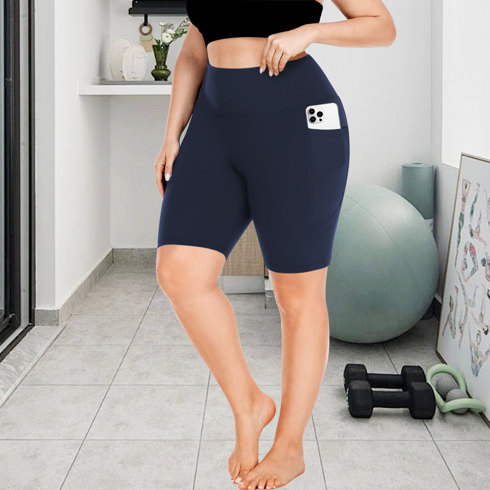 High Waist Yoga Leggings- Plus Size