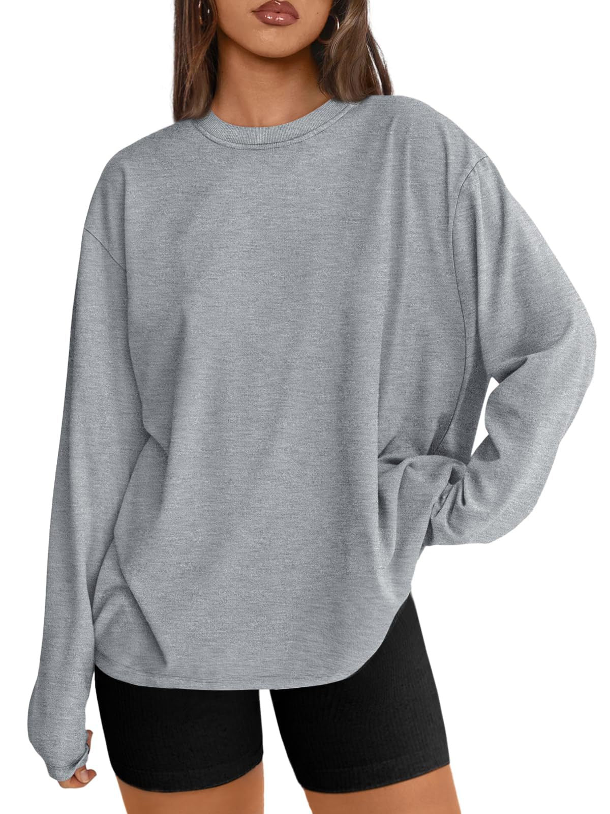 Oversized Long-Sleeve T-Shirt