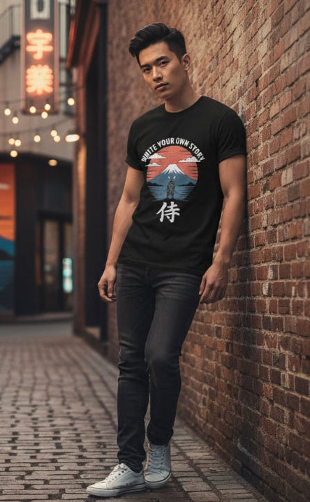 Vintage Style Warrior "Write Your Own Story" Tee