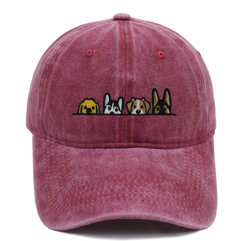 Washed sun hats for spring and summer