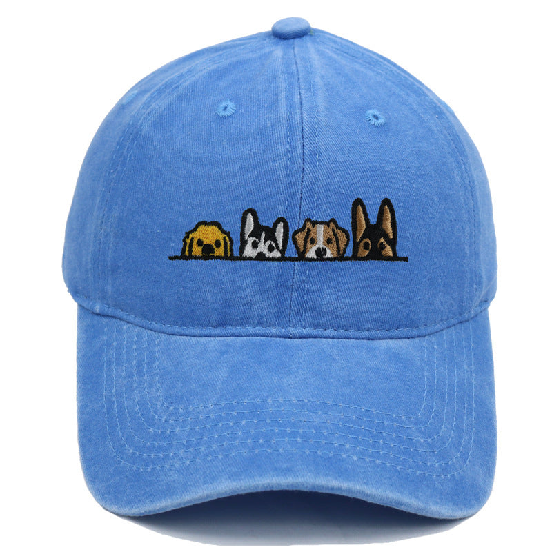 Washed sun hats for spring and summer