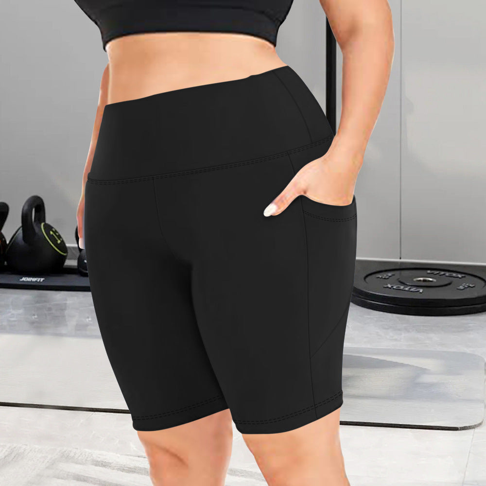 High Waist Yoga Leggings- Plus Size