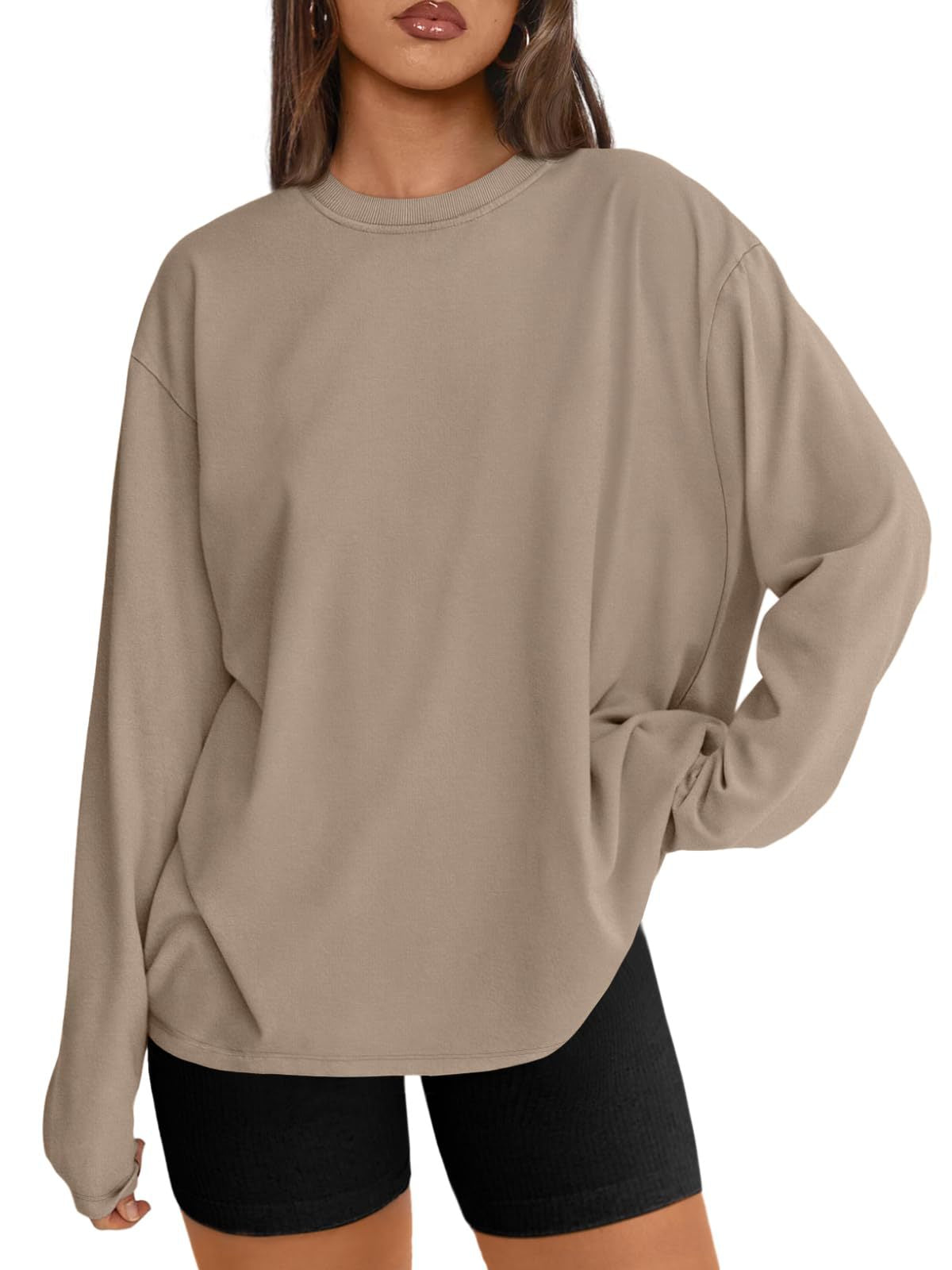 Oversized Long-Sleeve T-Shirt