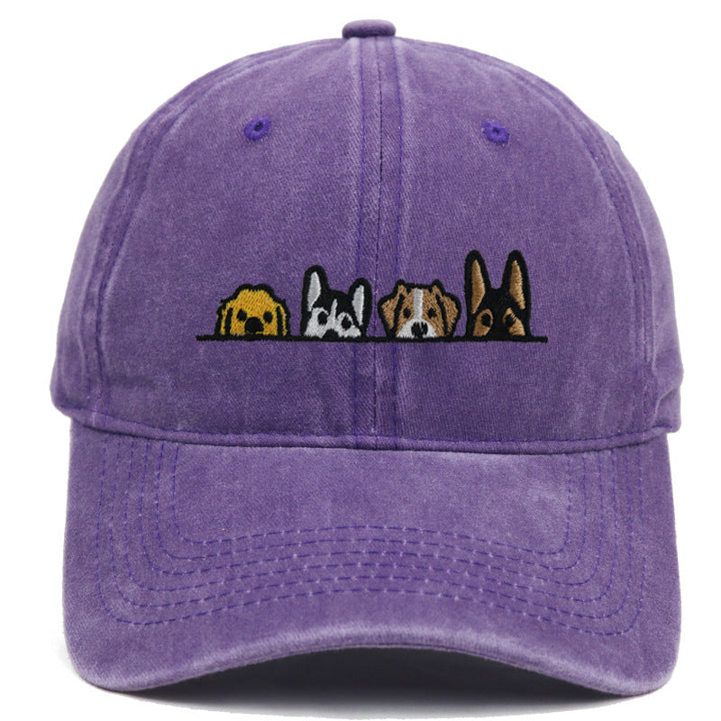 Washed sun hats for spring and summer